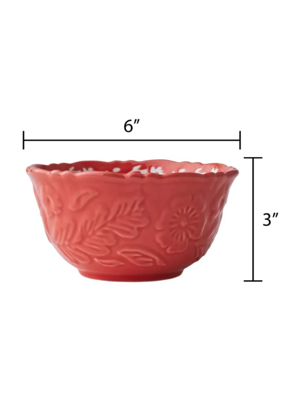 The Pioneer Woman Home Multicolor 3 Pc Embossed Durable Stoneware Serve Bowl Set
